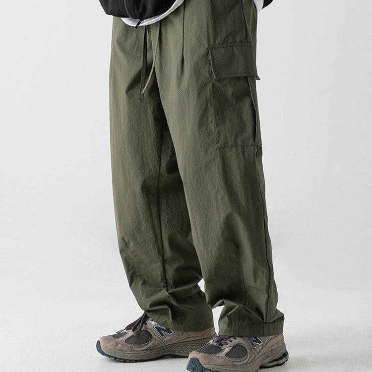 P0001 Outdoor loose-fitting three-dimensional pockets cargo pants