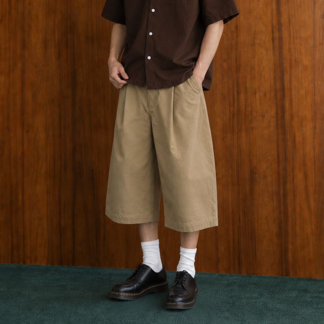 LK008 Arc Wide Shorts