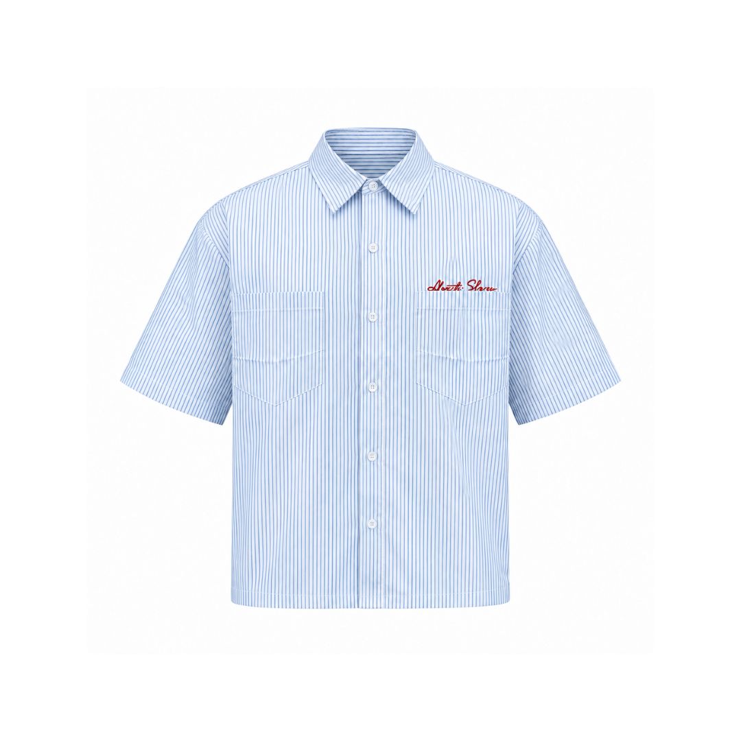 LK002 North Shore Pinstripe Shirt