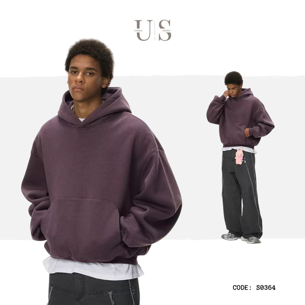 S0364 American style machete short hooded sweatshirt