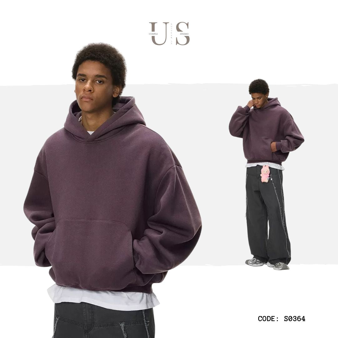 S0364 American style machete short hooded sweatshirt