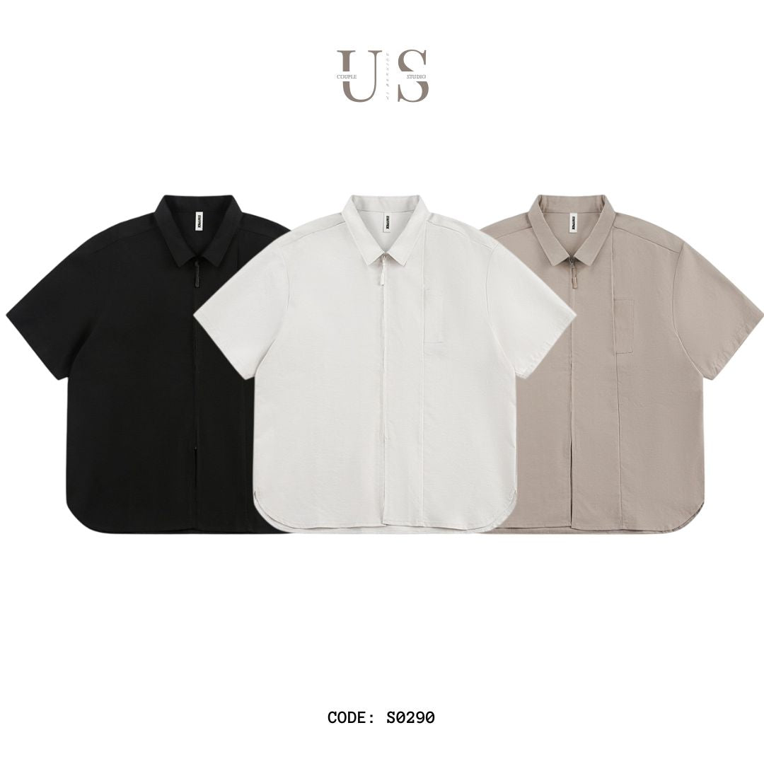 S0290 Japanese cityboy silhouette pocket stitching