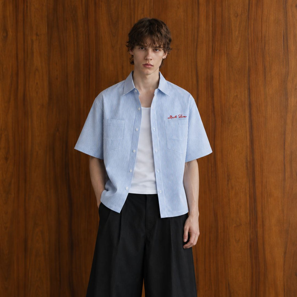 LK002 North Shore Pinstripe Shirt
