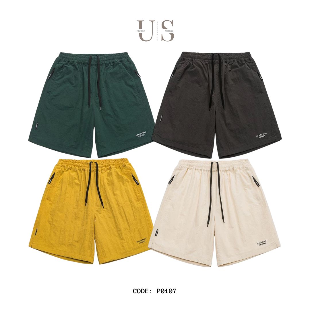 P0107 Japanese cityboy multi-color sports light shorts