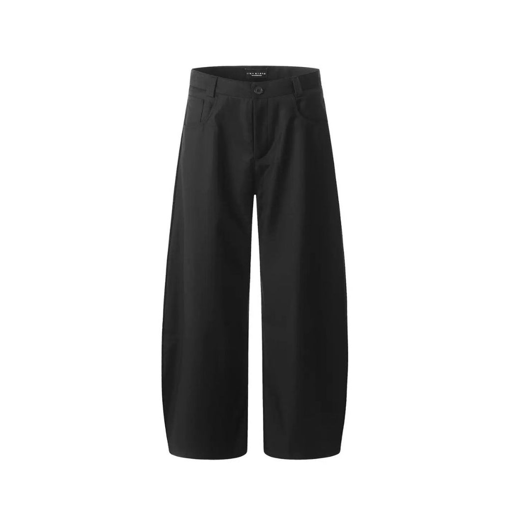 LK009 Noir Wide Leg Trousers