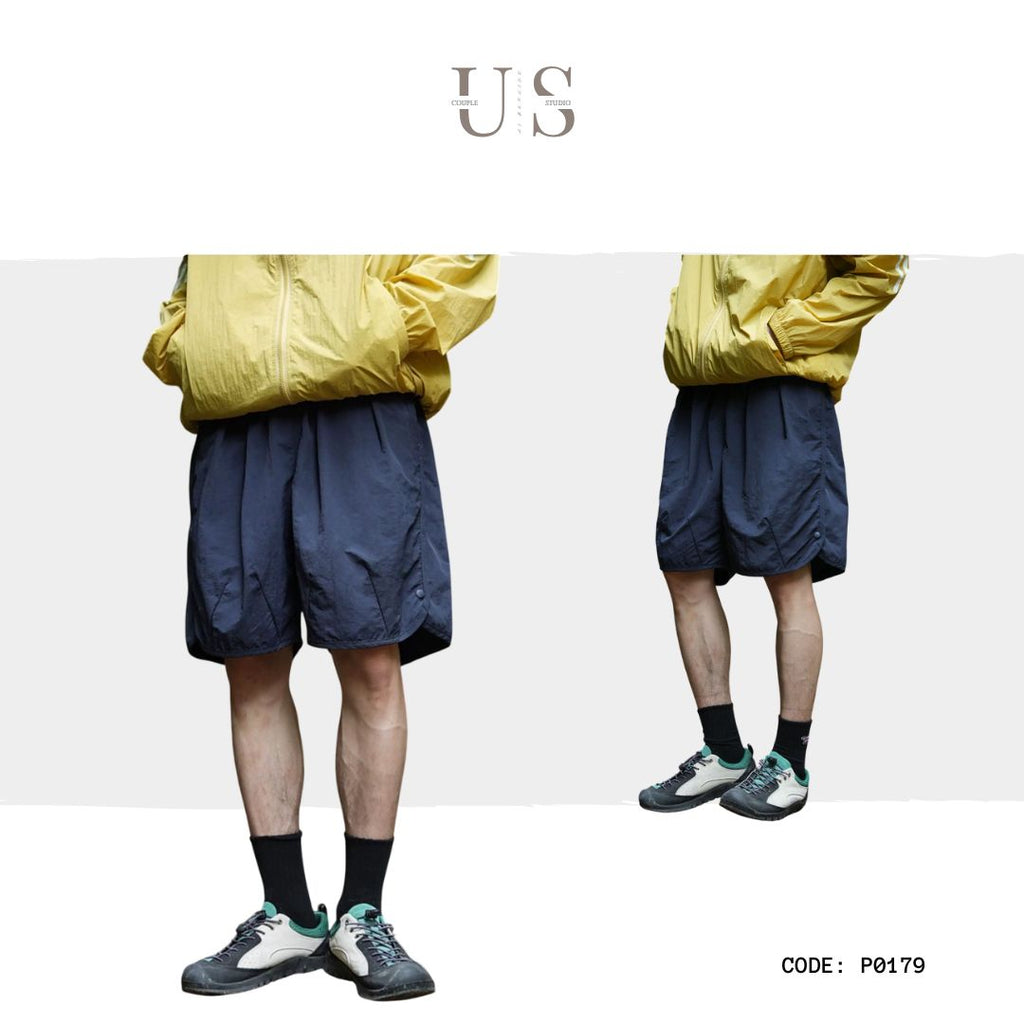 P0179 Japanese Fashion Brand Design Lightweight Breathable Quick-Drying Waterproof Cargo Shorts