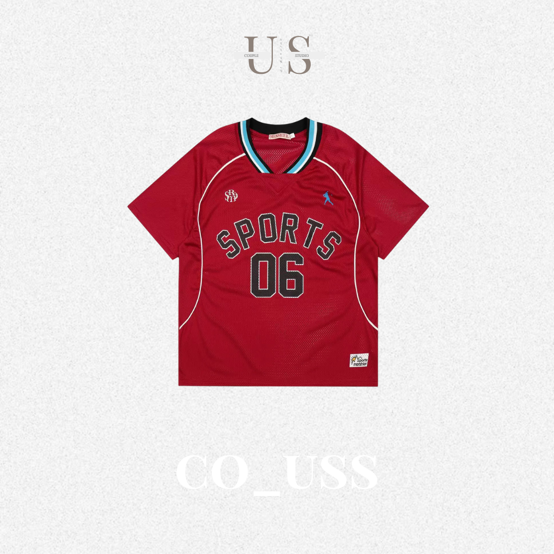 S0391 American-style personalized digital loose-fitting jersey