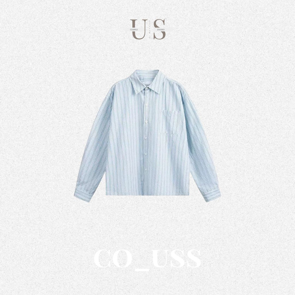 S0440 American Retro Campus Style Trendy Shirt