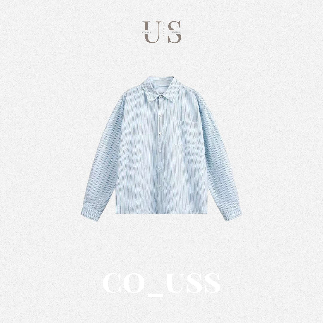 S0440 American Retro Campus Style Trendy Shirt