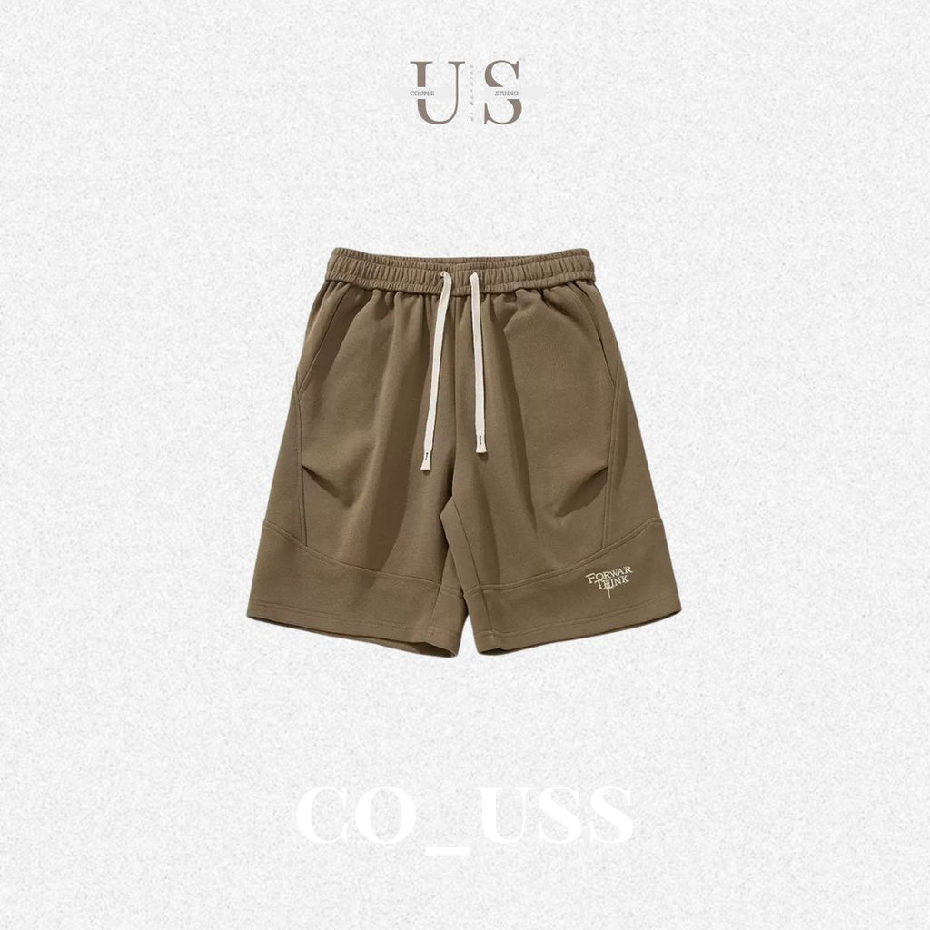 P0229 American-style retro curved-blade casual sweatpants