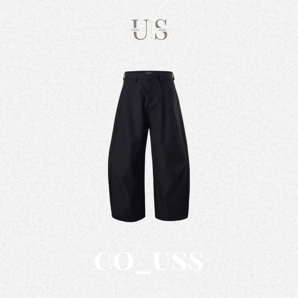 P0227 American-style Cleanfit streetwear workwear casual curved trousers