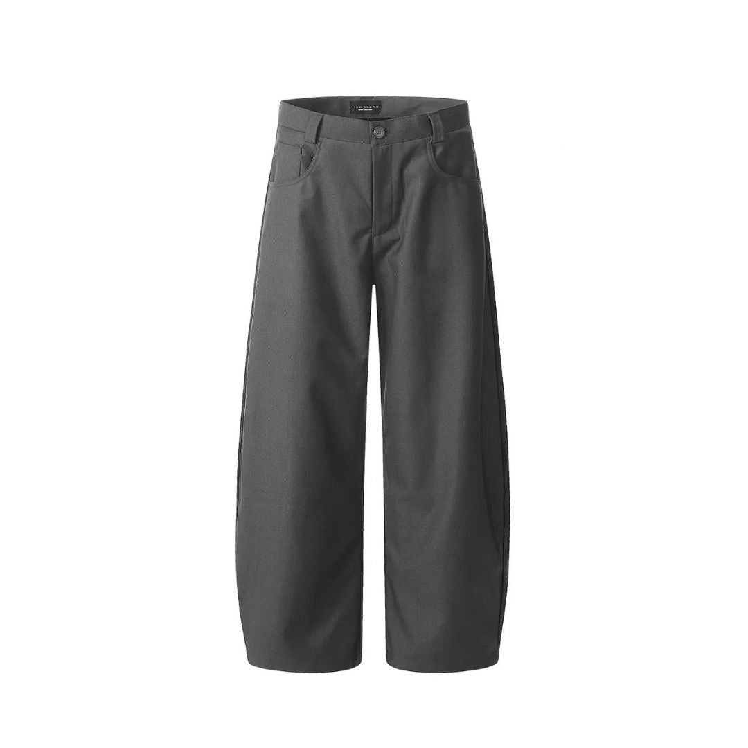 LK009 Noir Wide Leg Trousers