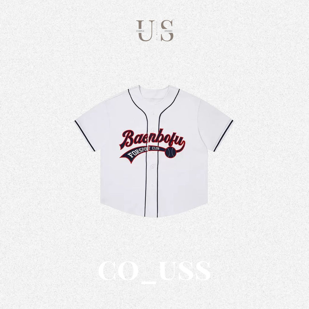 S0468 American vintage HIP-HOP cardigan baseball jacket shirt