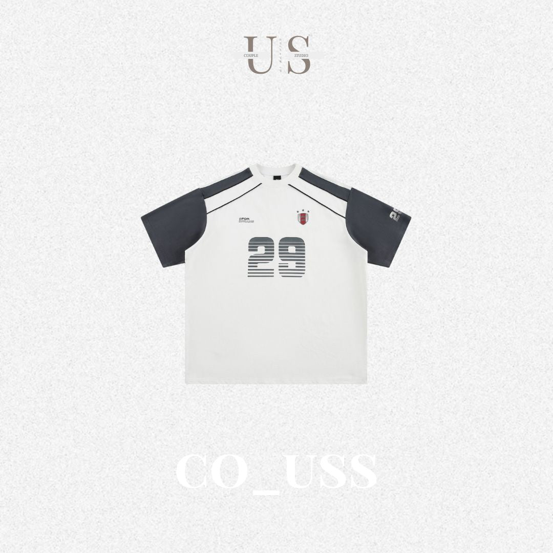 S0315 American sports style short-sleeved T-shirt