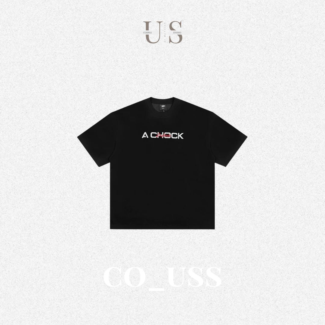 S0385 American style Letter logo Print short-sleeved T-shirt