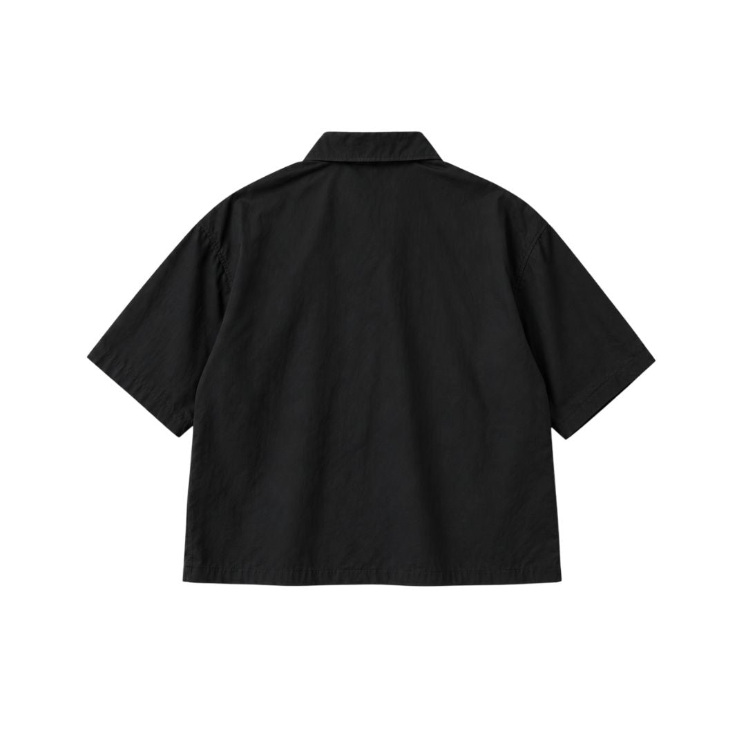 LK001 Embroidered Utility Boxy Shirt