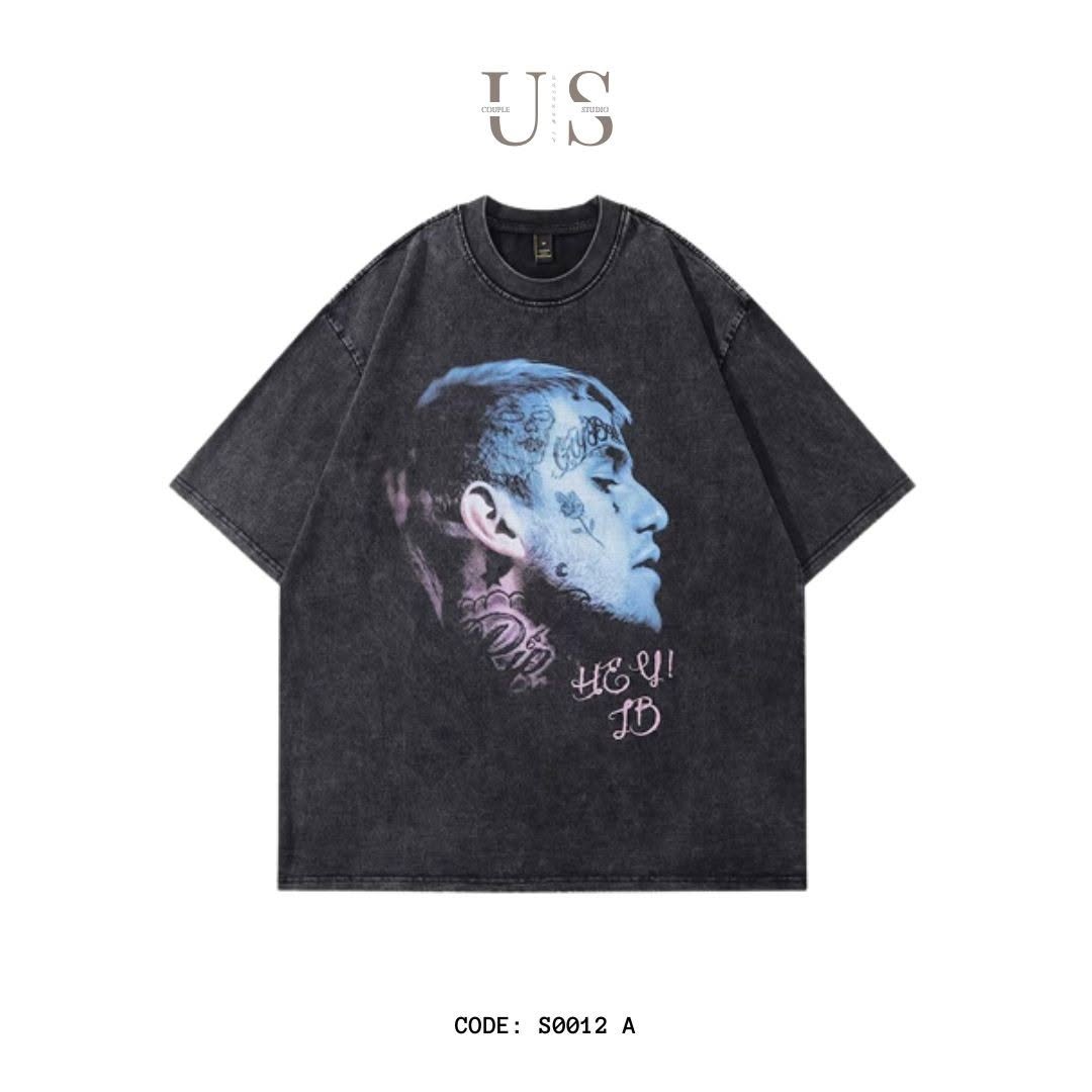 S0012 230g Vintage Short Sleeve Americana T-Shirt