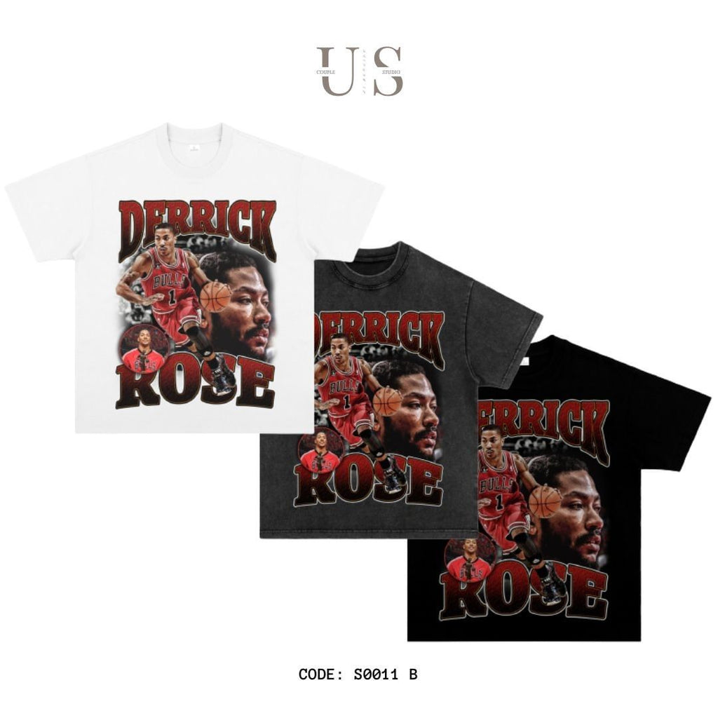 S0011 300g NBA Star Short Sleeve Americana T-Shirt