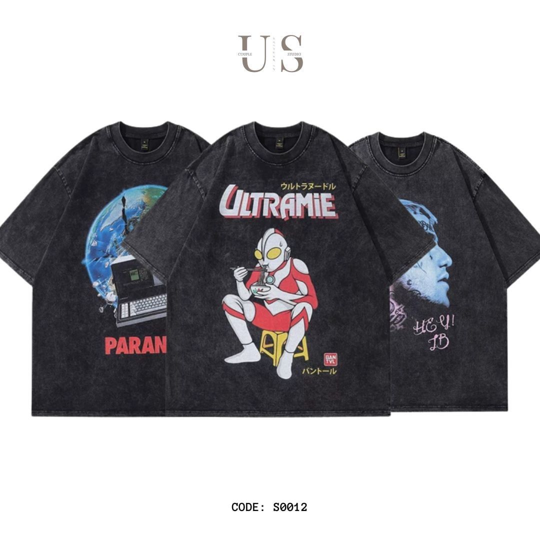 S0012 230g Vintage Short Sleeve Americana T-Shirt