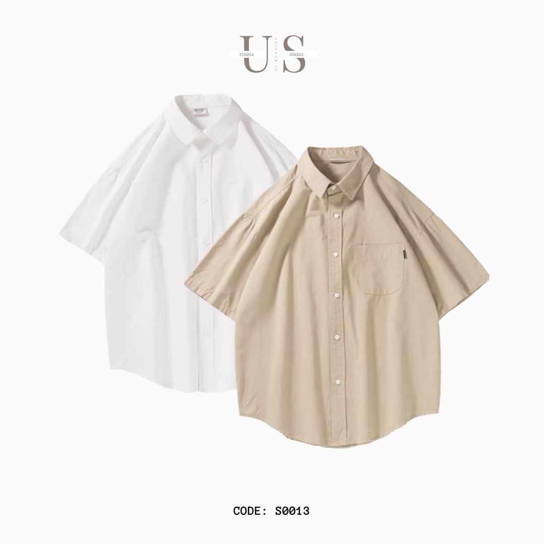 S0013 Oversize Japanese Cargo Lapel Short Sleeve