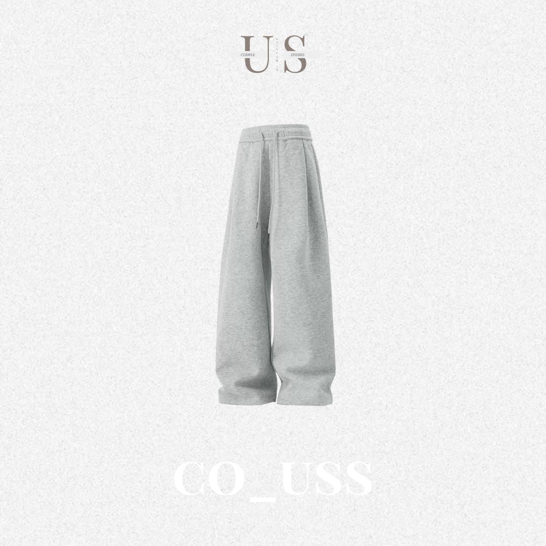 P0228 American-style retro curved-blade casual sweatpants