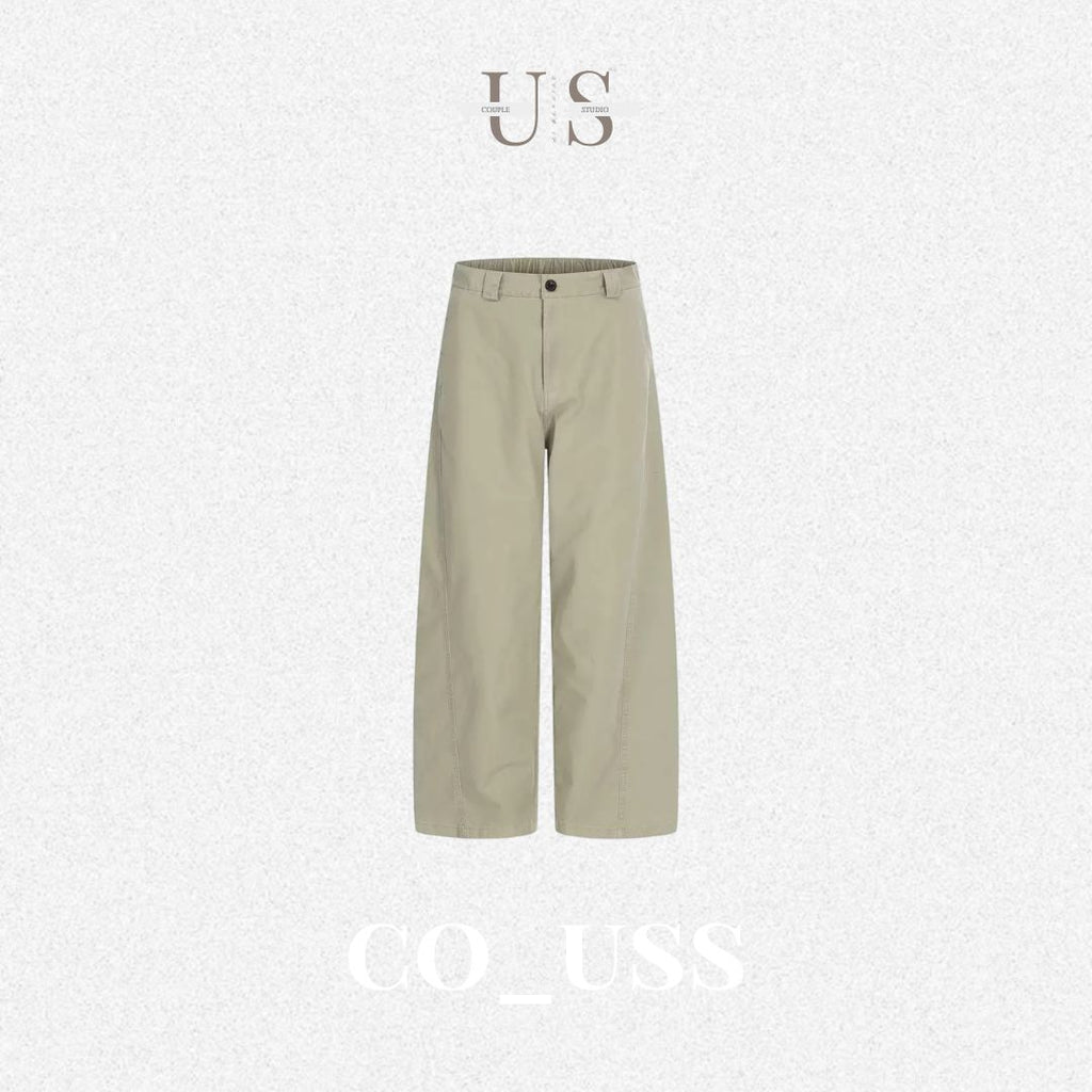 P0218 Japanese Style Simple Retro Casual Versatile Cargo Pants