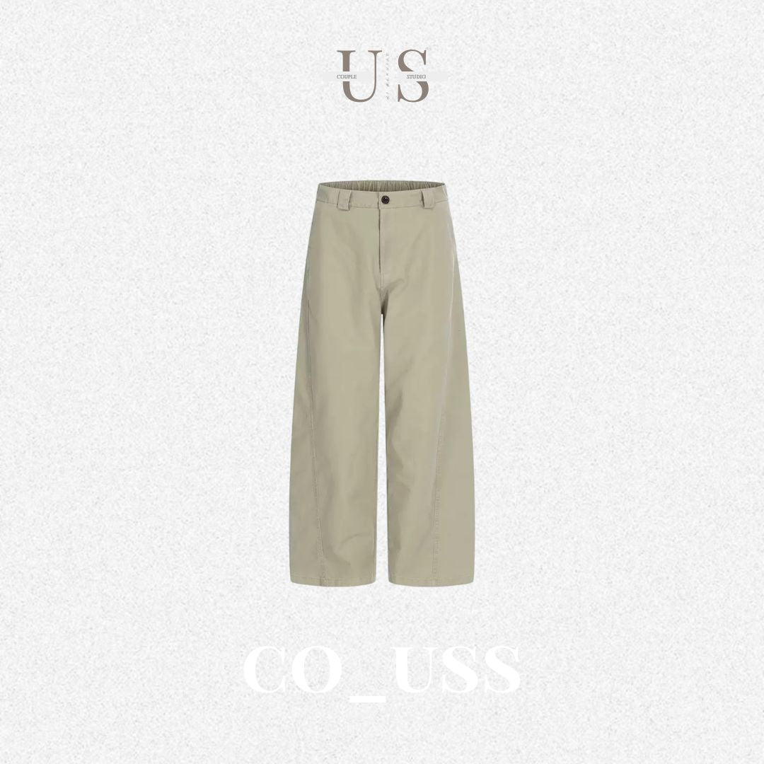 P0218 Japanese Style Simple Retro Casual Versatile Cargo Pants