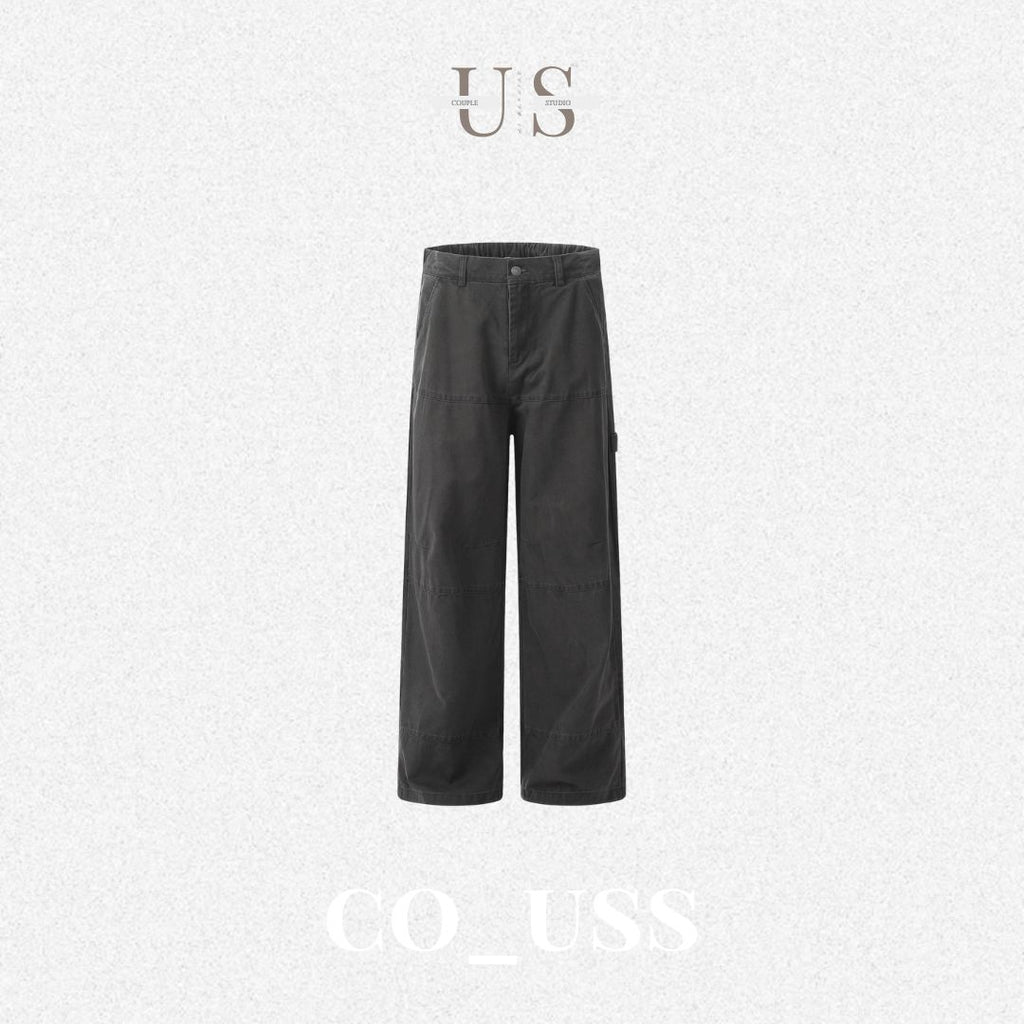 P0159 American Vintage A-line straight cargo jean