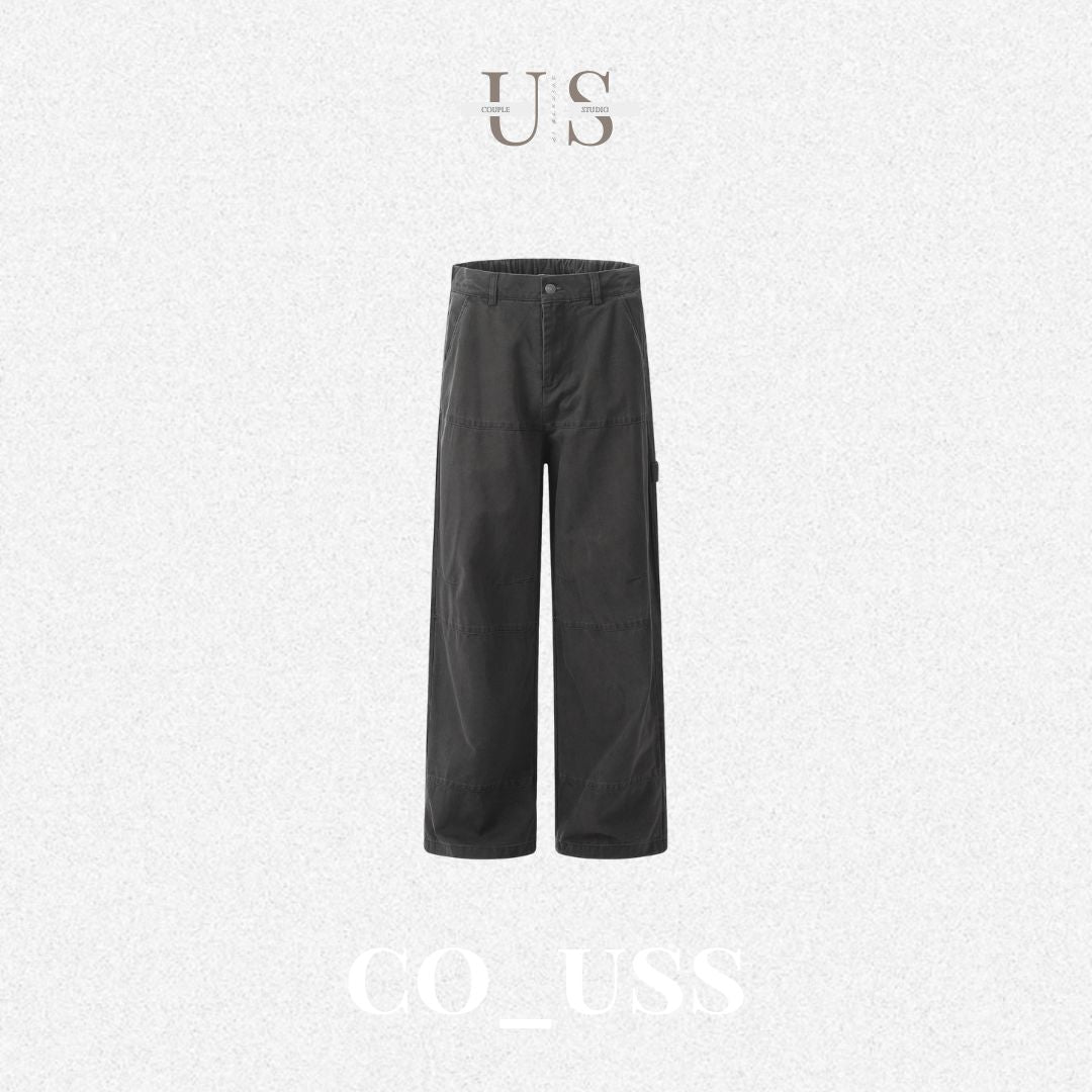 P0159 American Vintage A-line straight cargo jean