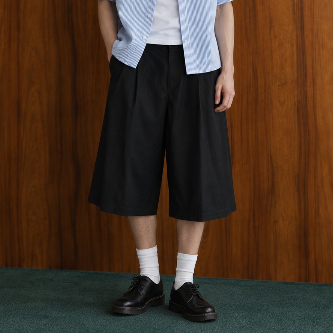 LK008 Arc Wide Shorts