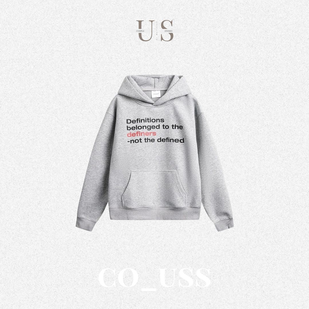 S0336 American Retro Campus Style Hoodie Men's Fashion Brand Loose Casual Student Hoodie
