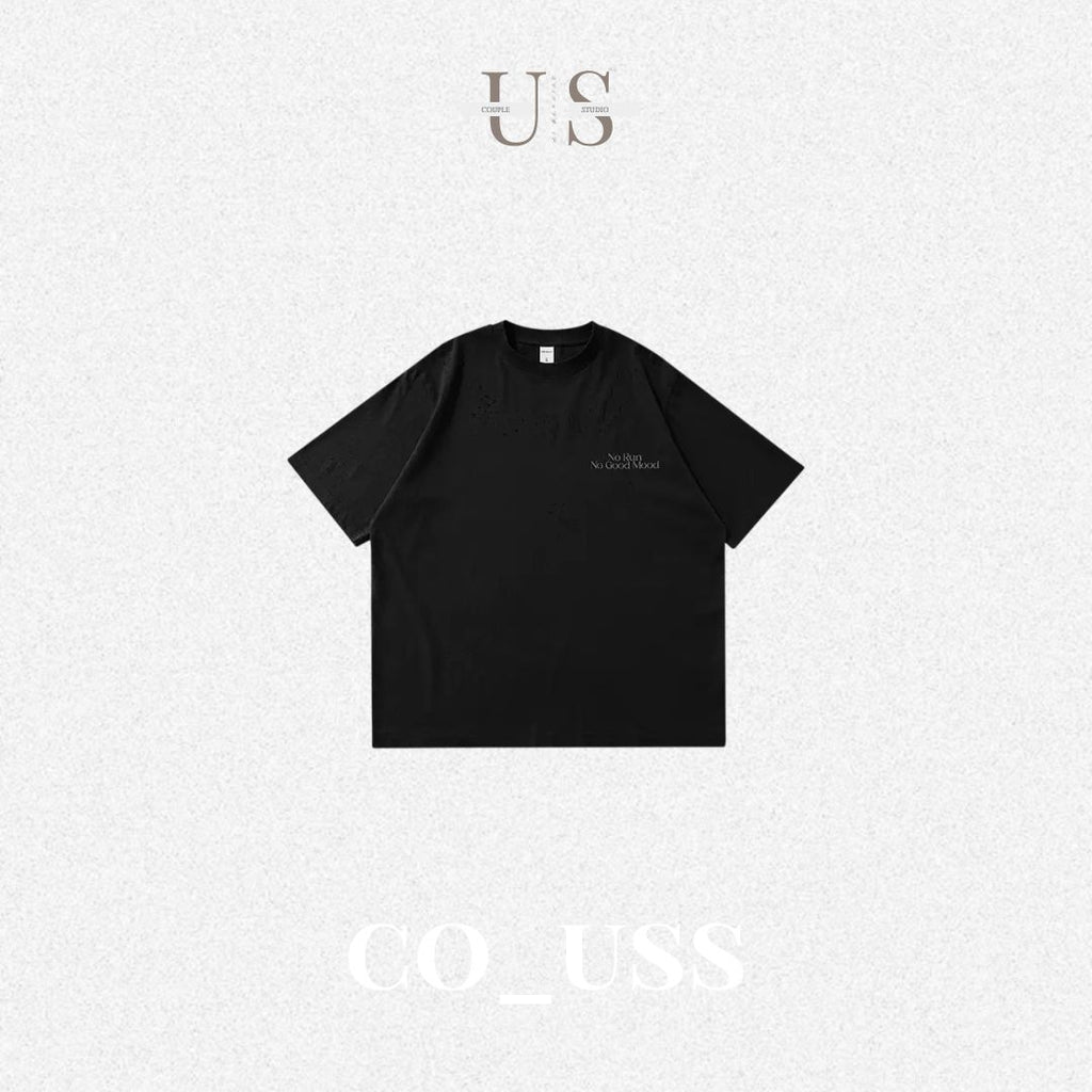 S0459 American-style distressed pure cotton reflective sports T-shirt
