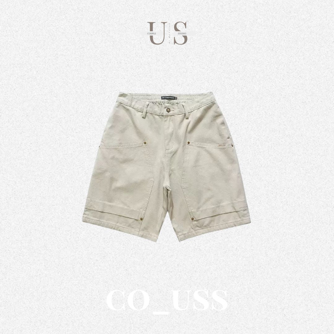 P0191 American Pure Cotton Cargo Casual Short Pant