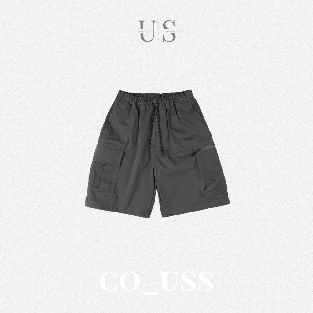 P0188 Japanese-style city boy loose-fitting five-point cargo shorts