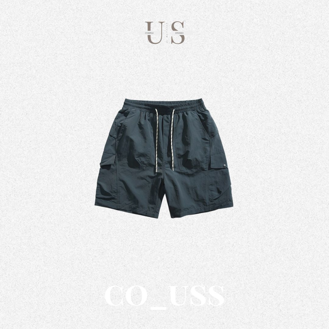 P0162 COUSS original outdoor trendy sports shorts men's loose mid-length pants quick-drying shorts