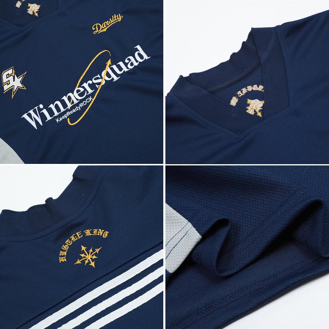 S0113 Volkswagen contrasting color cut V-neck sports short-sleeved T-shirt