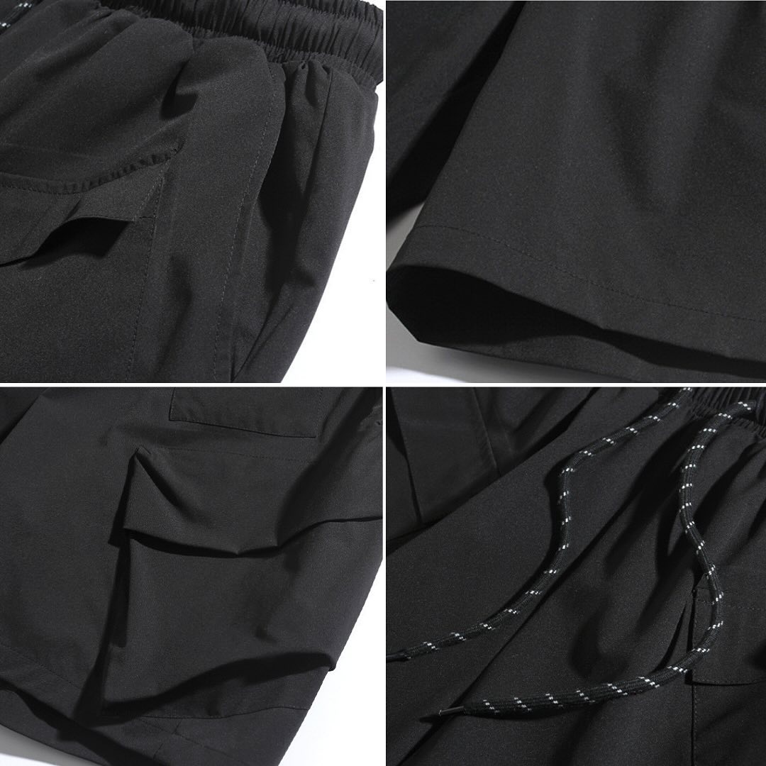 P0068 Japanese casual style multi-pocket design Cargo short pant