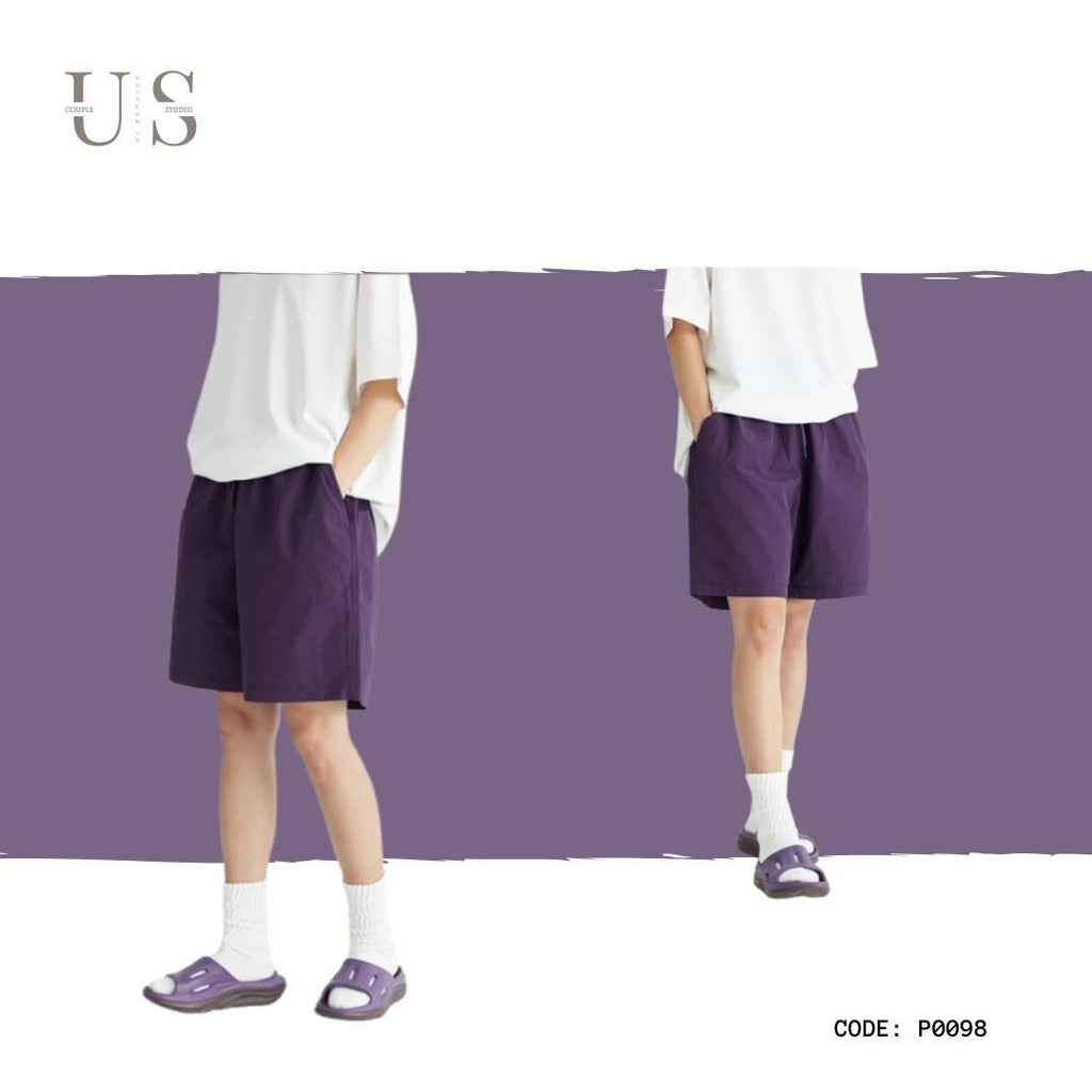 P0098 Dopamine colour casual breathable oversize sports shorts