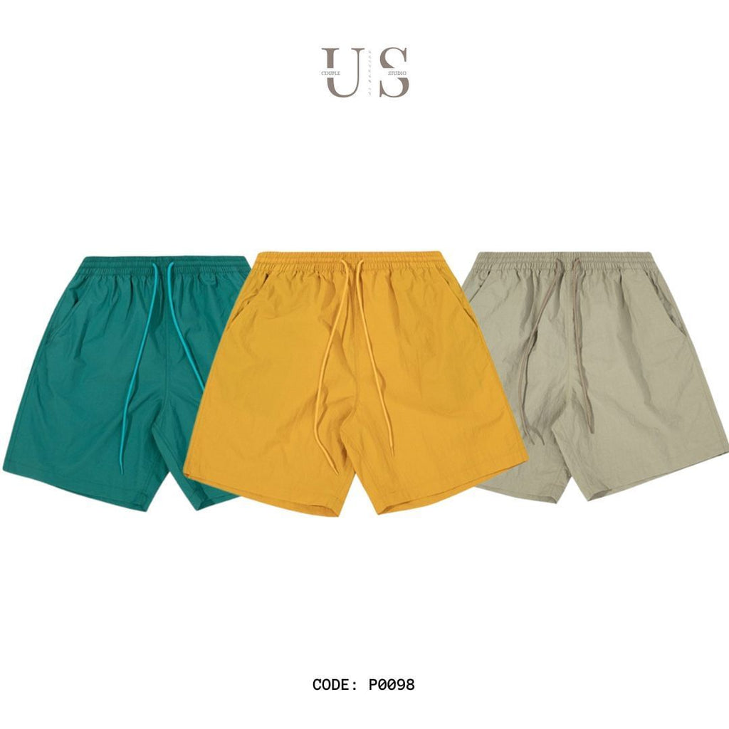 P0098 Dopamine colour casual breathable oversize sports shorts