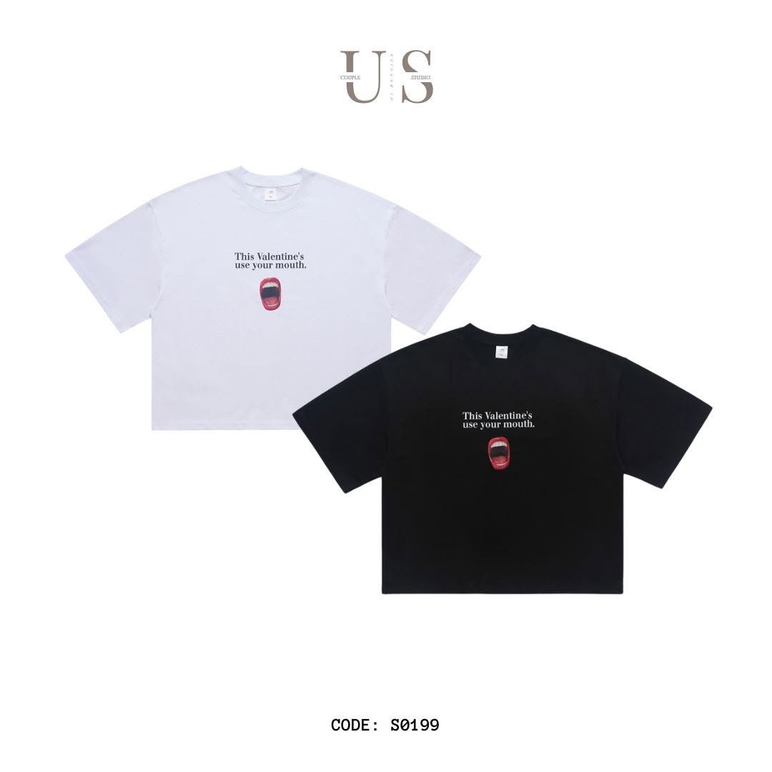 S0199 American Vintage 🔞Mount Print Design Boxy T-Shirt