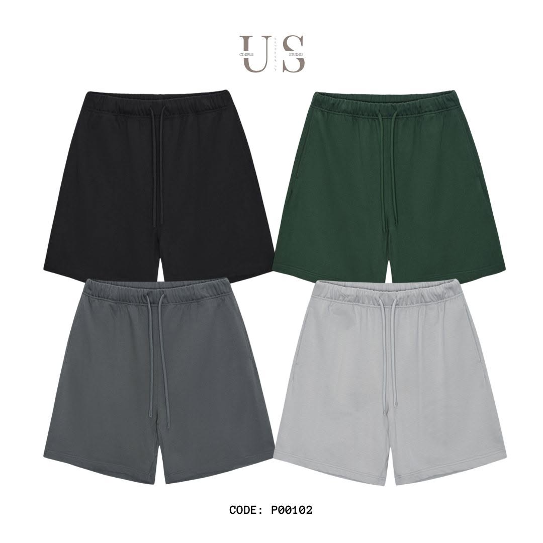 P0102 America Style 425G heavyweight sports casual shorts