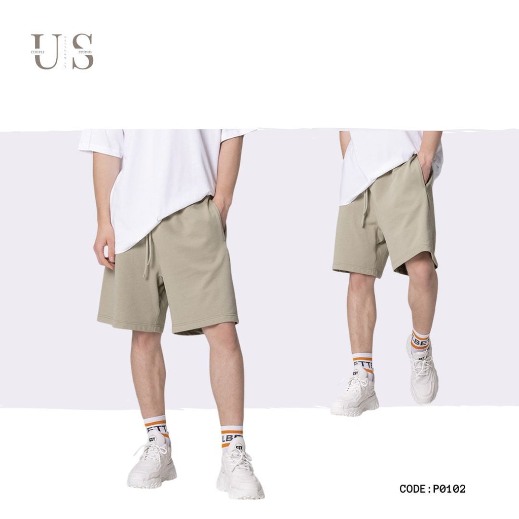 P0102 America Style 425G heavyweight sports casual shorts