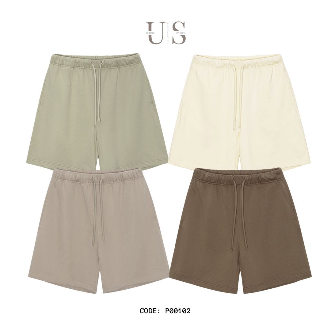 P0102 America Style 425G heavyweight sports casual shorts