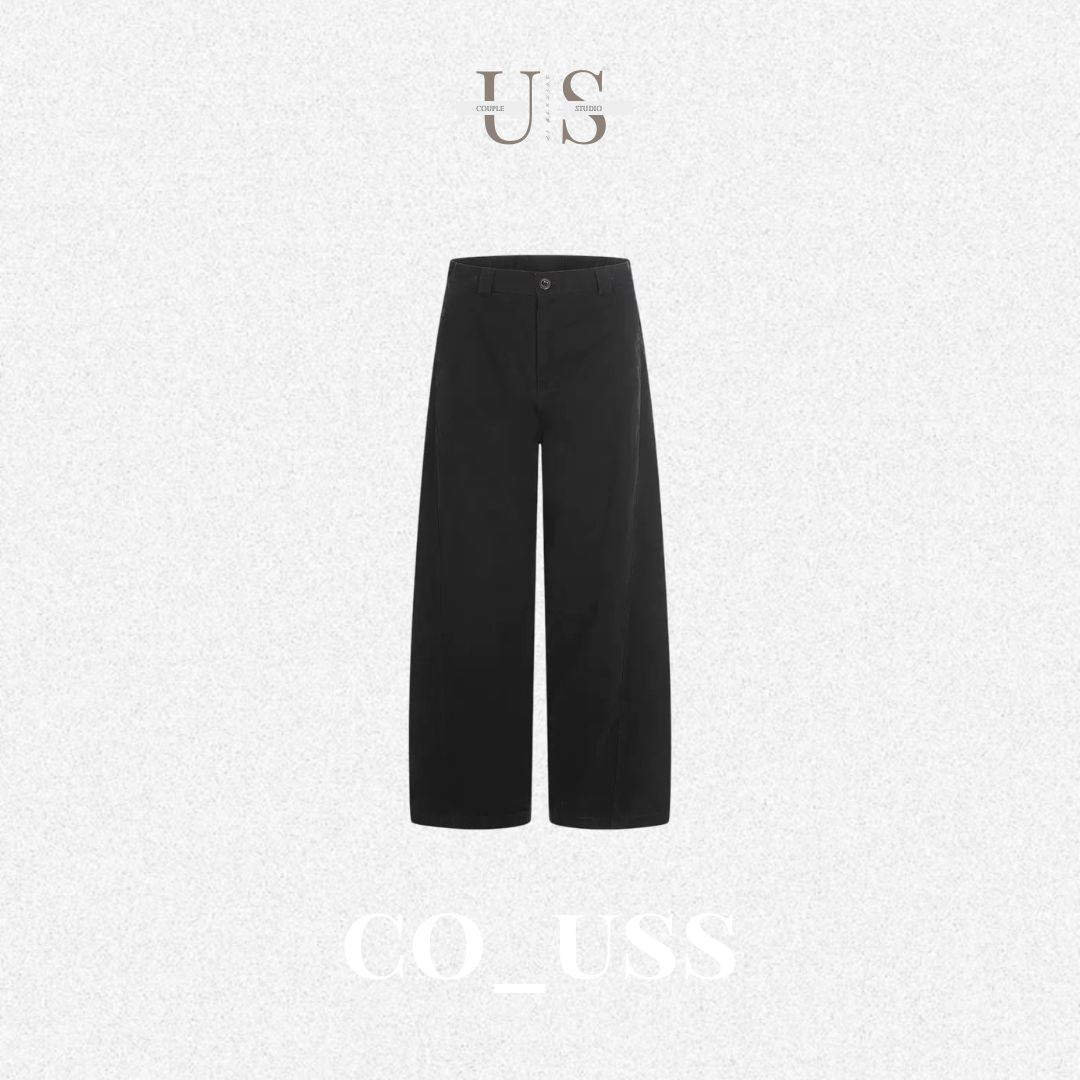 P0218 Japanese Style Simple Retro Casual Versatile Cargo Pants