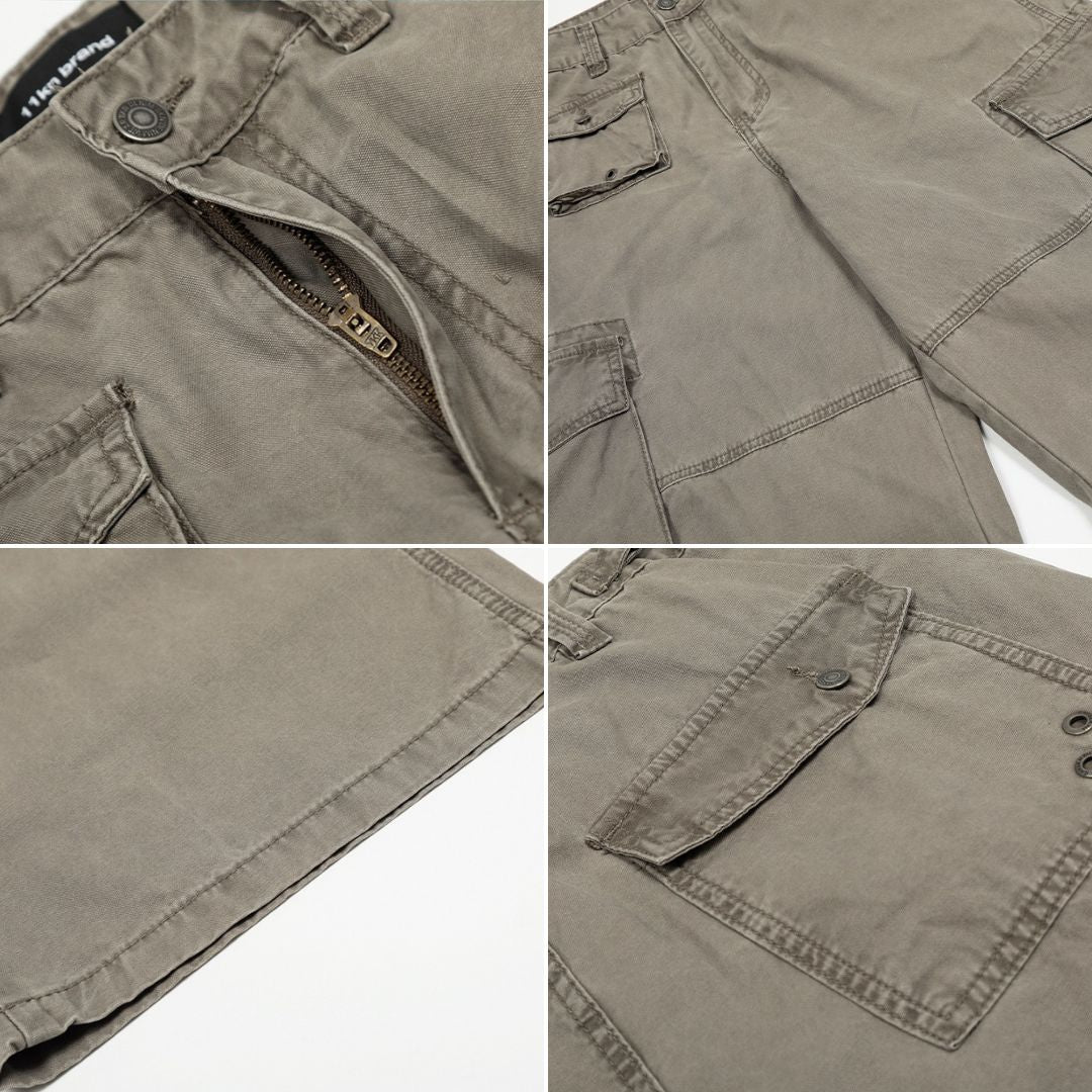 P0157 American retro A-line straight overalls for unisex