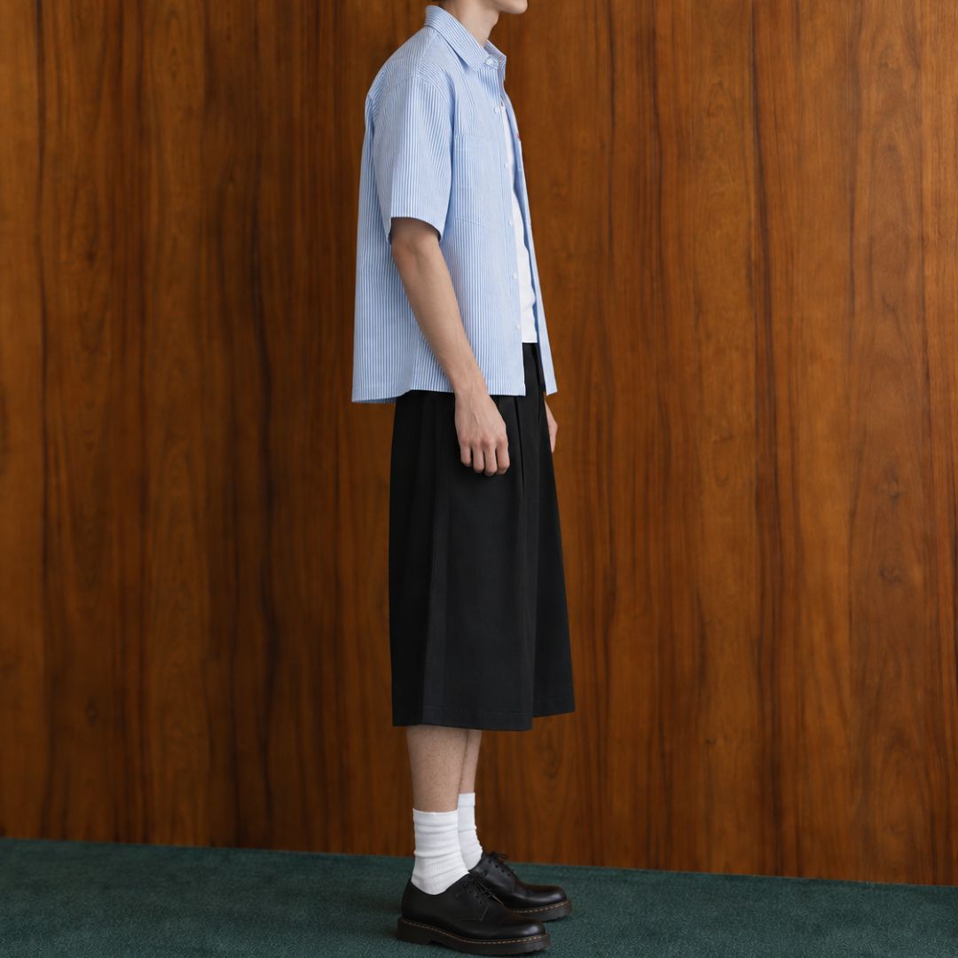 LK002 North Shore Pinstripe Shirt