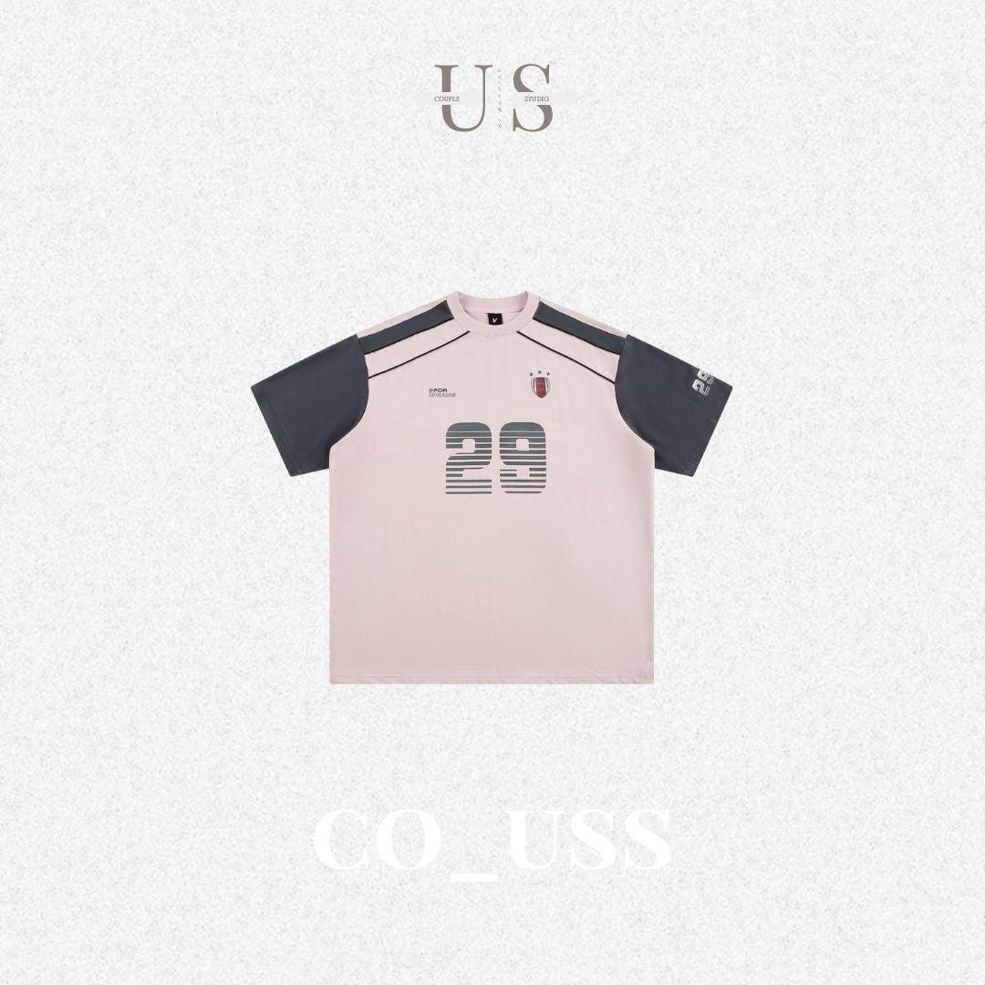 S0315 American sports style short-sleeved T-shirt