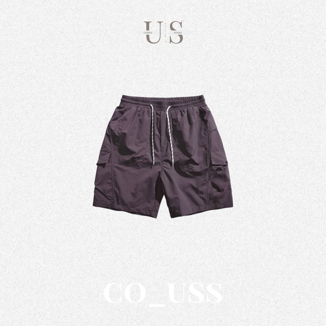 P0162 COUSS original outdoor trendy sports shorts men's loose mid-length pants quick-drying shorts