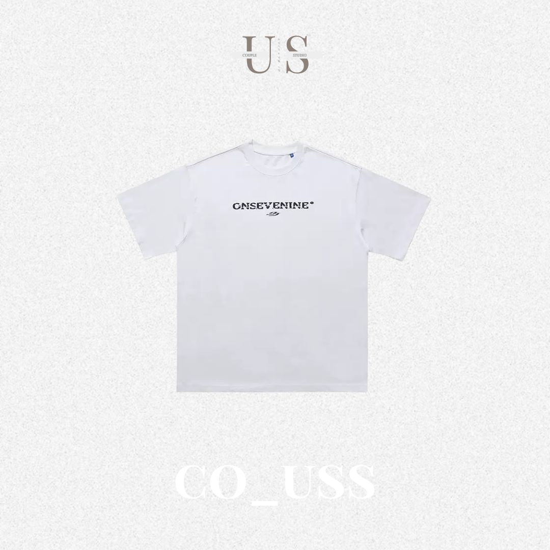 S0399 American style 315g heavyweight pure cotton short-sleeved T-shirt