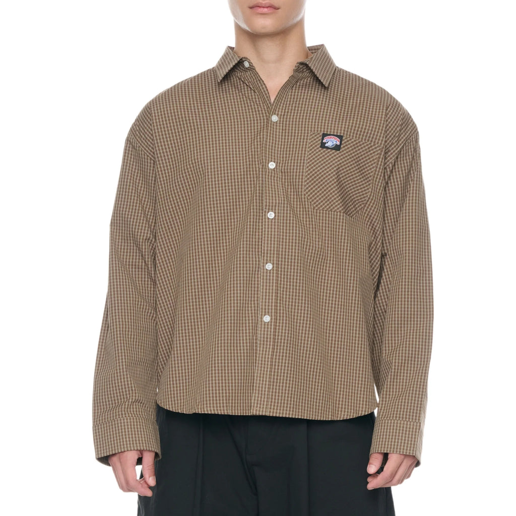 PP006 Gingham Oversize Shirt